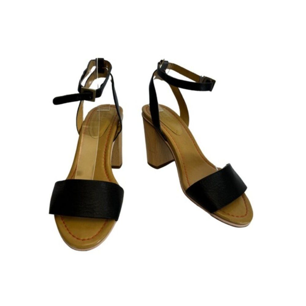 See by Chloe Ankle Strap Heels Black